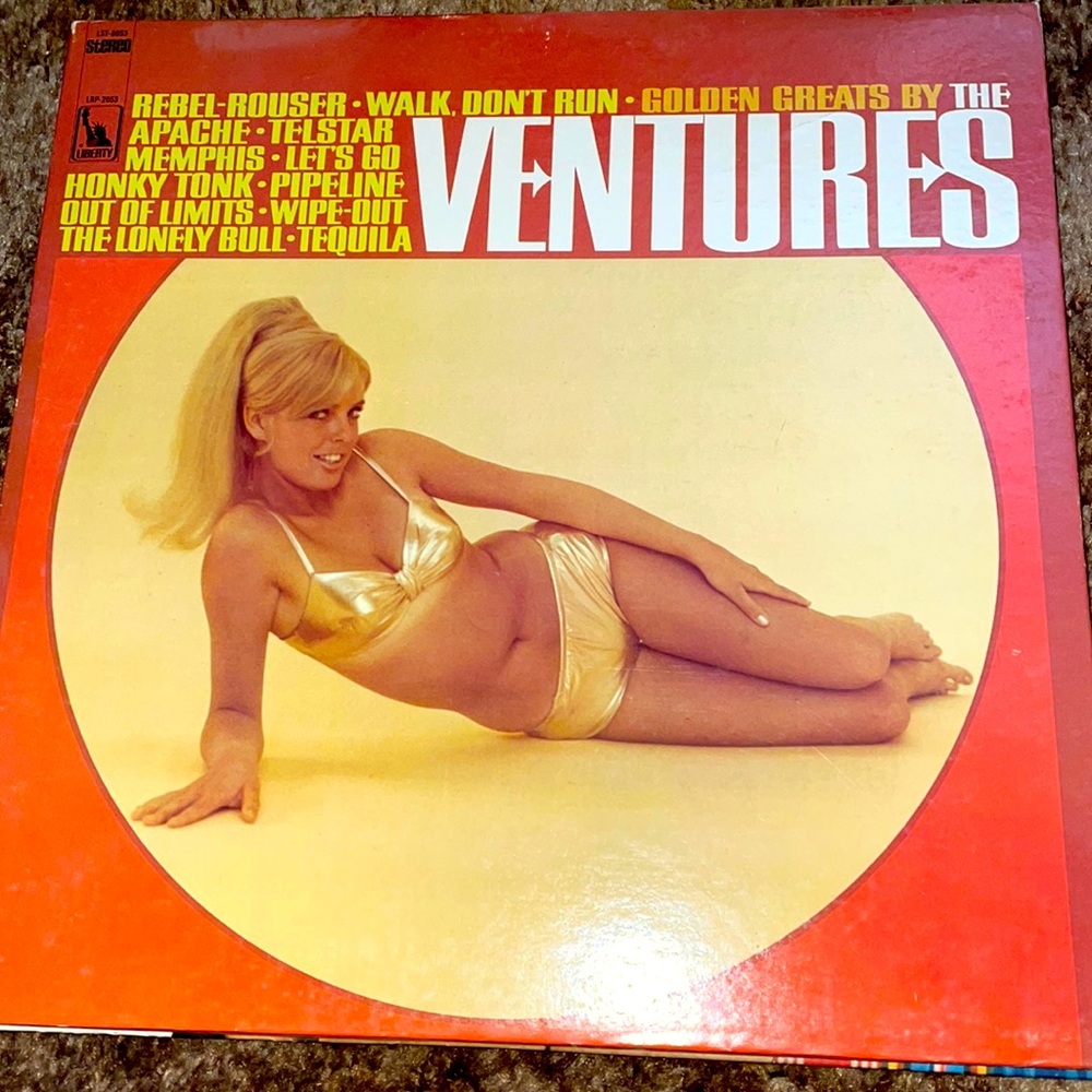 Golden Greats By The VENTURES on Liberty record